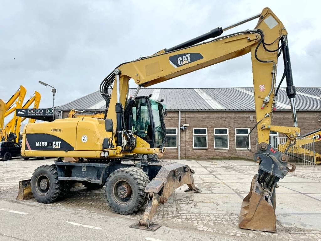 Mobilbagger du type Sonstige Cat M318D - Tilting Bucket / Quick Coupler, Gebrauchtmaschine en Veldhoven (Photo 7)