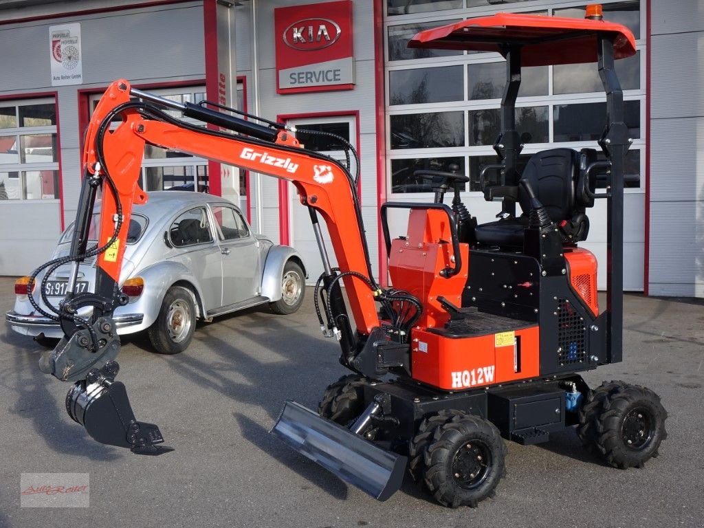 Mobilbagger Türe ait Sonstige Grizzly HQ12W Radbagger Lagernd, Neumaschine içinde Fohnsdorf (resim 1)