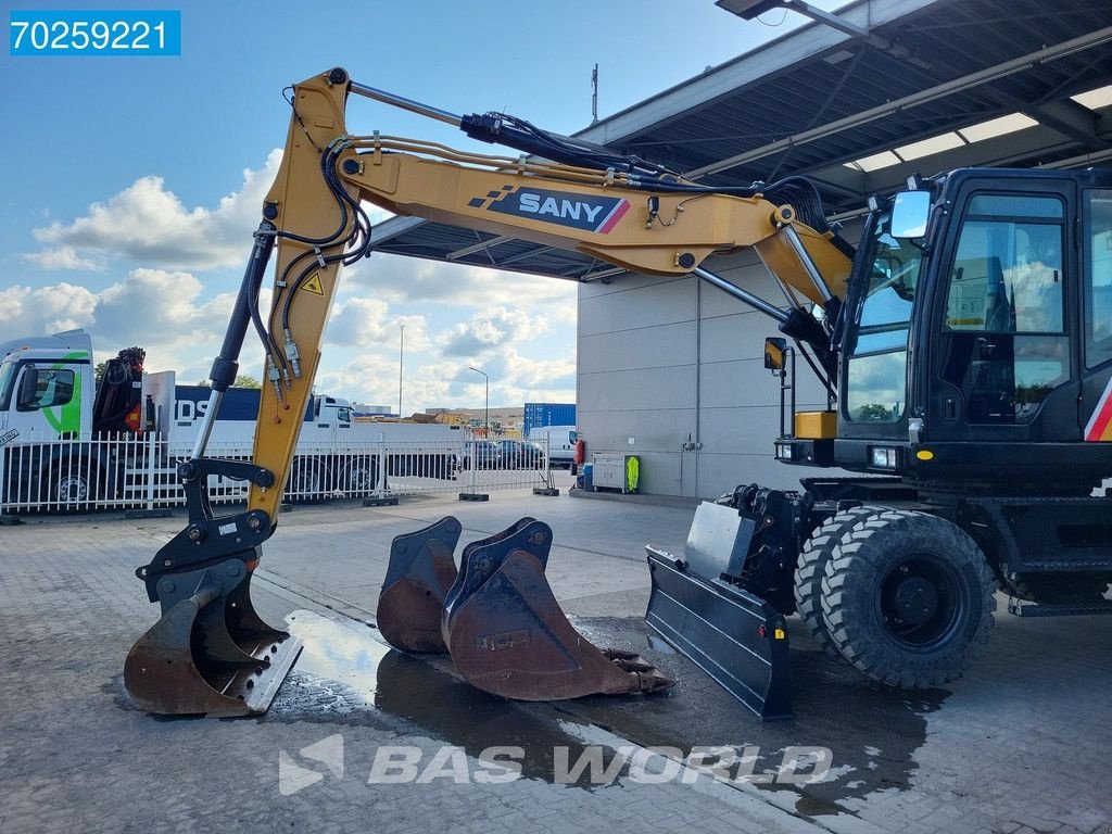 Mobilbagger typu Sonstige Sany SY155 W BLADE + OUTRIGGERS, Neumaschine v Veghel (Obrázek 5)