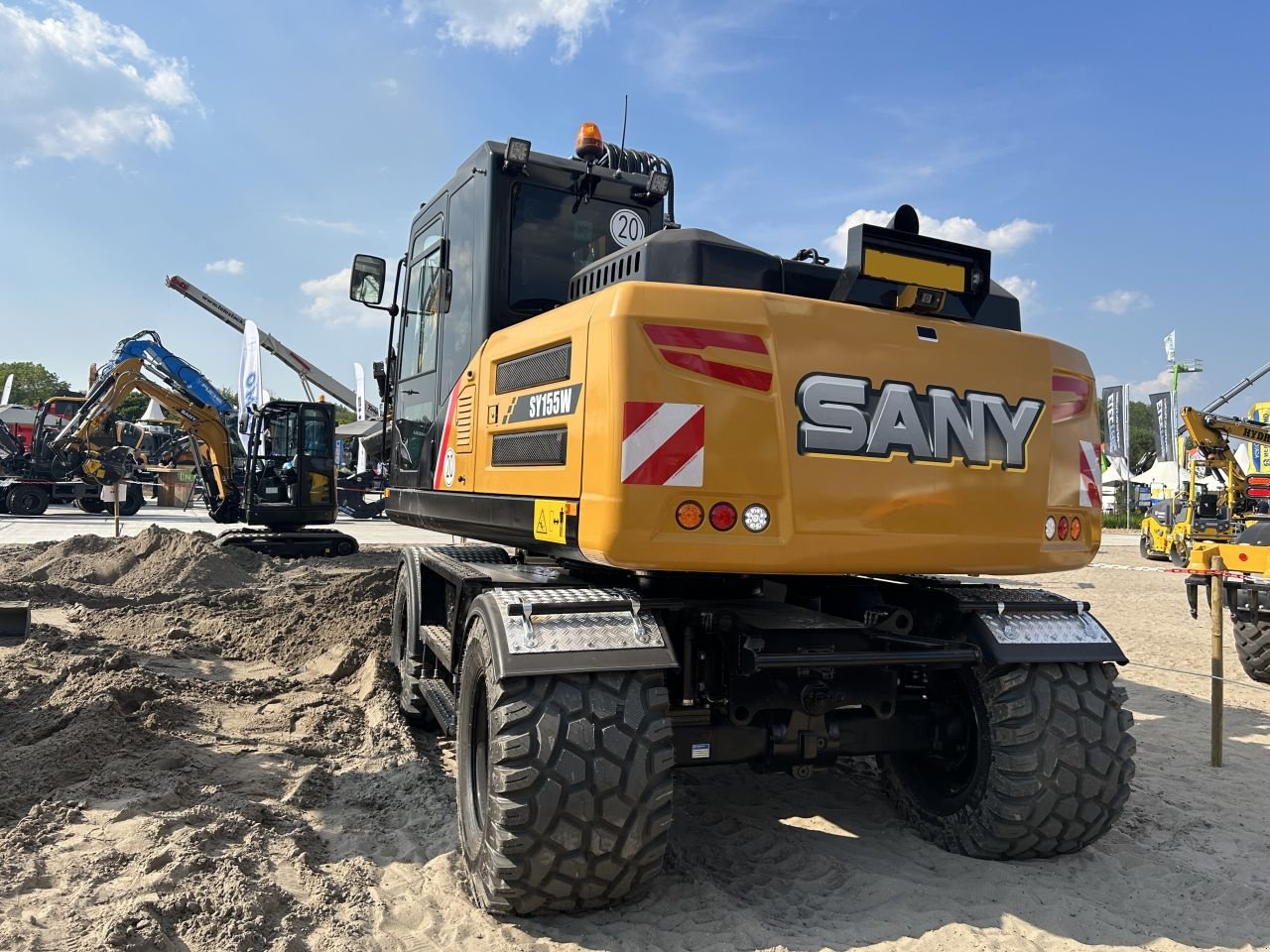 Mobilbagger typu Sonstige SANY SY155W, Gebrauchtmaschine w Voorhout (Zdjęcie 3)