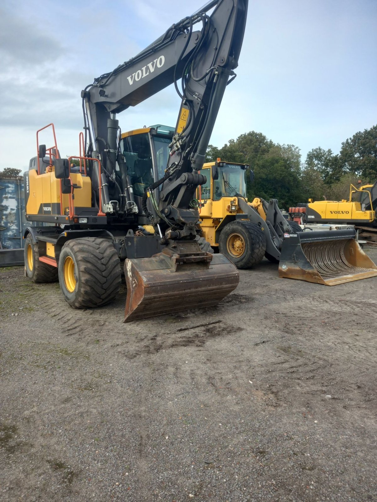 Mobilbagger of the type Sonstige Volvo EW 160E en Volvo Rups type EW160e EC210 CL, Gebrauchtmaschine in Wijnaldum (Picture 10)