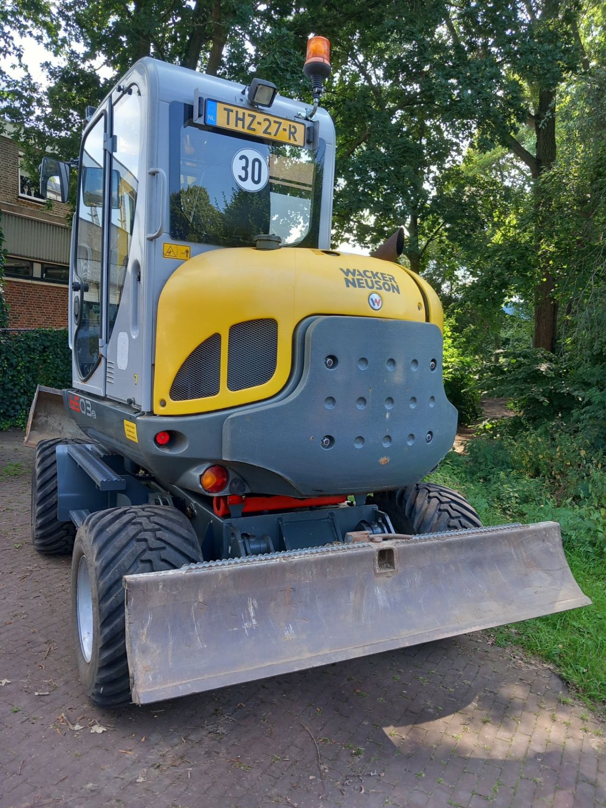 Mobilbagger typu Sonstige Wacker Neuson 6503, Gebrauchtmaschine v Alblasserdam (Obrázek 8)