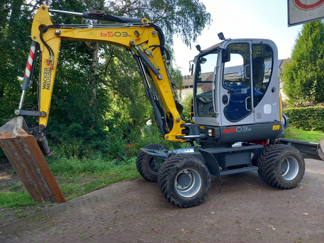 Mobilbagger of the type Sonstige Wacker Neuson 6503, Gebrauchtmaschine in Alblasserdam (Picture 1)