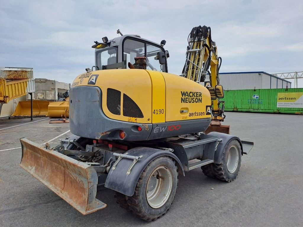 Mobilbagger Türe ait Sonstige Wacker Neuson EW100 (With Rototilt), Gebrauchtmaschine içinde Stabroek (resim 4)