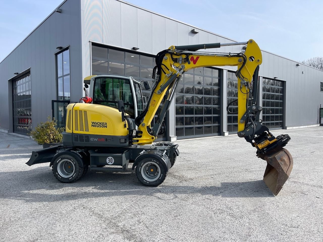 Mobilbagger tip Sonstige Wacker Neuson EW65 met Engcon, Gebrauchtmaschine in Holten (Poză 4)