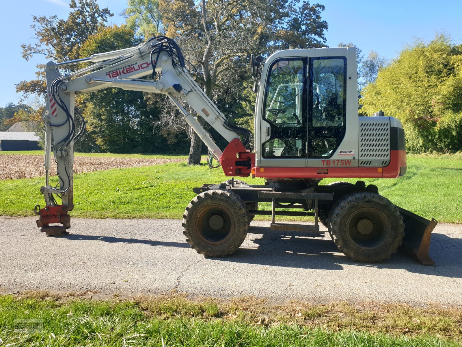 Mobilbagger Türe ait Takeuchi TB 175 W, Gebrauchtmaschine içinde Deutsch - Goritz (resim 1)