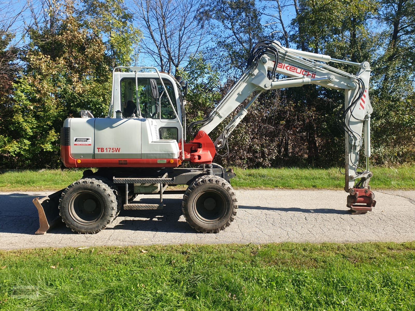 Mobilbagger of the type Takeuchi TB 175 W, Gebrauchtmaschine in Deutsch - Goritz (Picture 2)