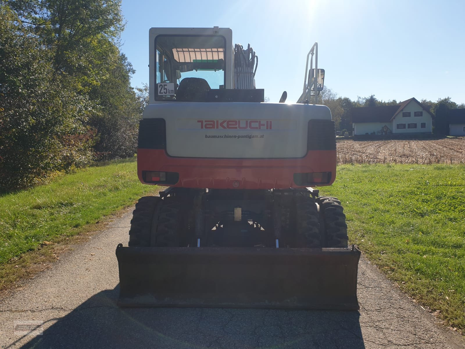 Mobilbagger Türe ait Takeuchi TB 175 W, Gebrauchtmaschine içinde Deutsch - Goritz (resim 7)