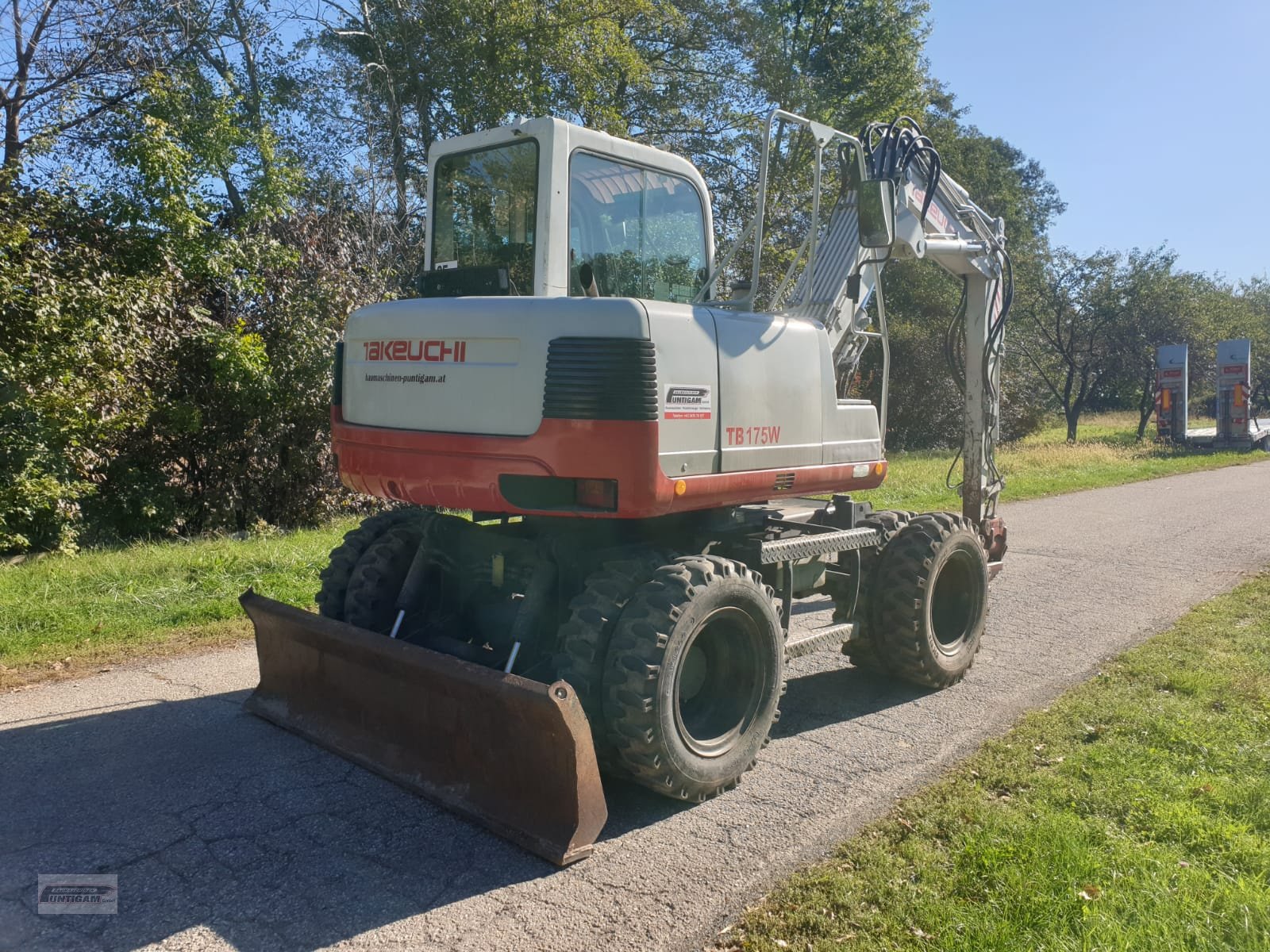 Mobilbagger typu Takeuchi TB 175 W, Gebrauchtmaschine w Deutsch - Goritz (Zdjęcie 8)