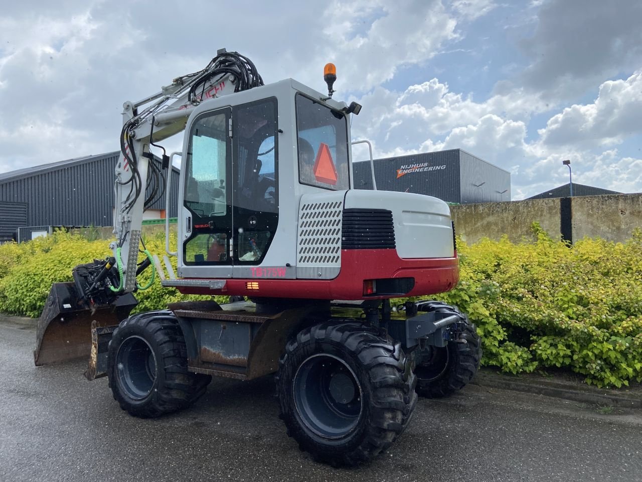 Mobilbagger del tipo Takeuchi TB 175 W, Gebrauchtmaschine en Dronten (Imagen 3)