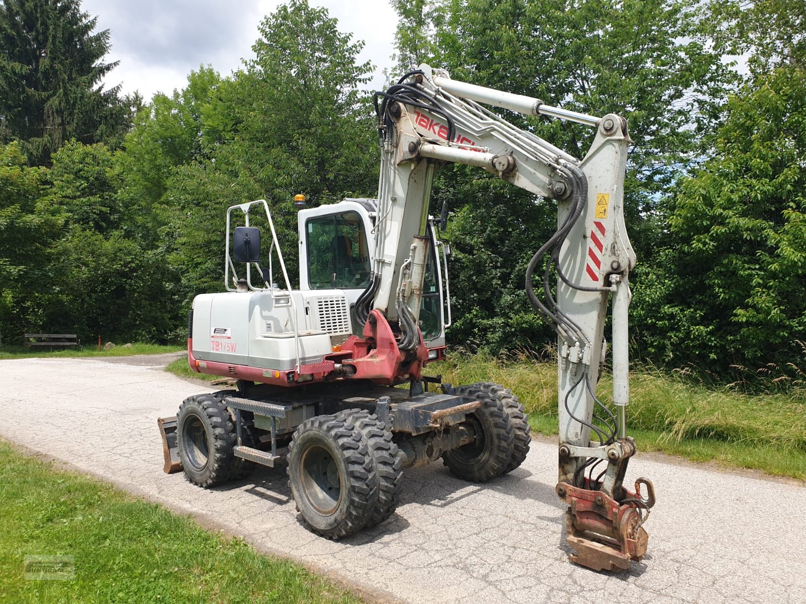 Mobilbagger tip Takeuchi TB 175W, Gebrauchtmaschine in Deutsch - Goritz (Poză 4)