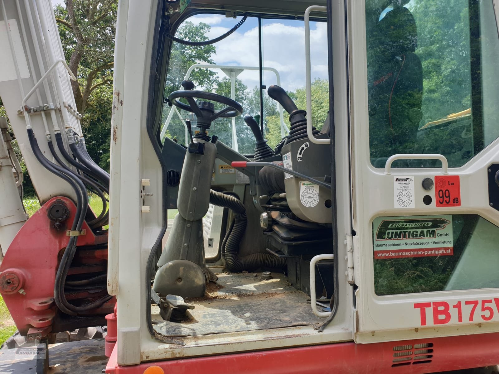 Mobilbagger typu Takeuchi TB 175W, Gebrauchtmaschine w Deutsch - Goritz (Zdjęcie 17)