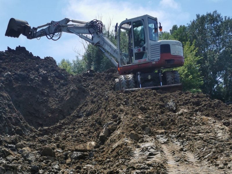 Mobilbagger van het type Takeuchi TB175 W, Gebrauchtmaschine in Gamlitz (Foto 1)