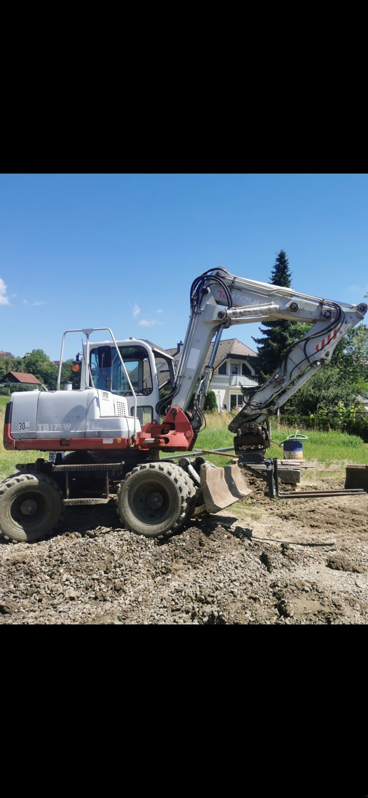 Mobilbagger tip Takeuchi TB175 W, Gebrauchtmaschine in Gamlitz (Poză 3)