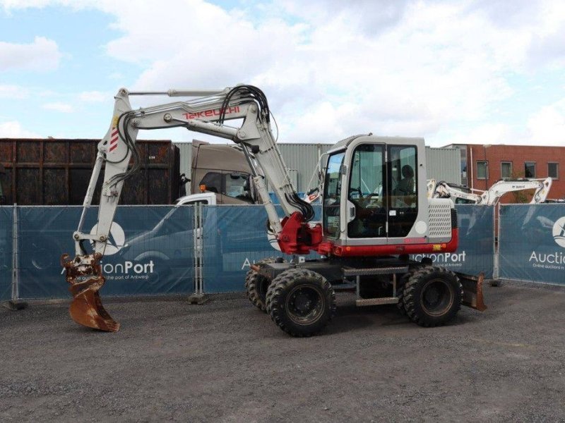 Mobilbagger des Typs Takeuchi TB175W, Gebrauchtmaschine in Antwerpen (Bild 1)