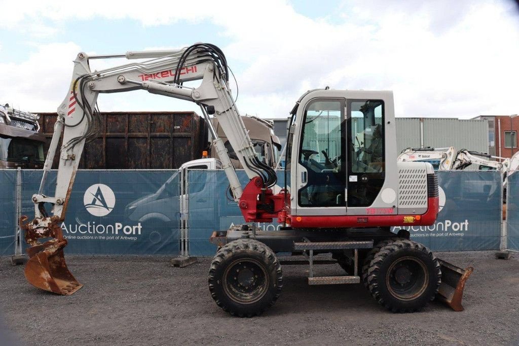 Mobilbagger typu Takeuchi TB175W, Gebrauchtmaschine w Antwerpen (Zdjęcie 2)