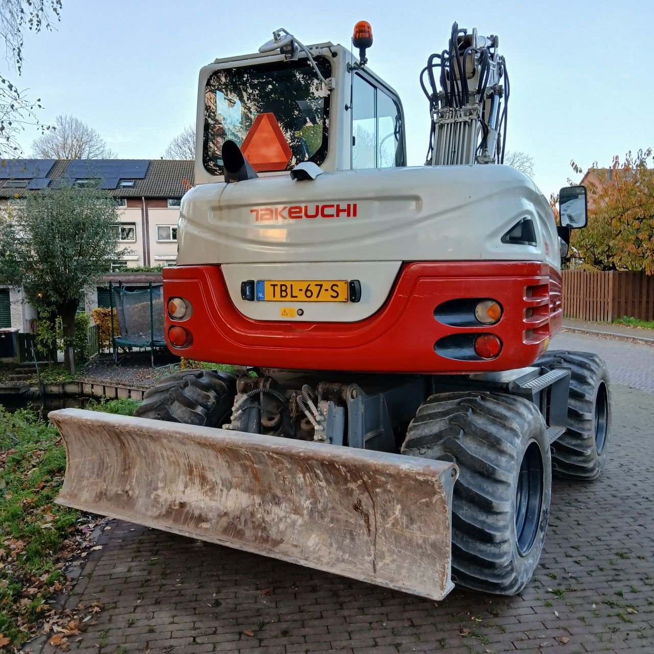 Mobilbagger des Typs Takeuchi TB295W., Gebrauchtmaschine in Alblasserdam (Bild 8)