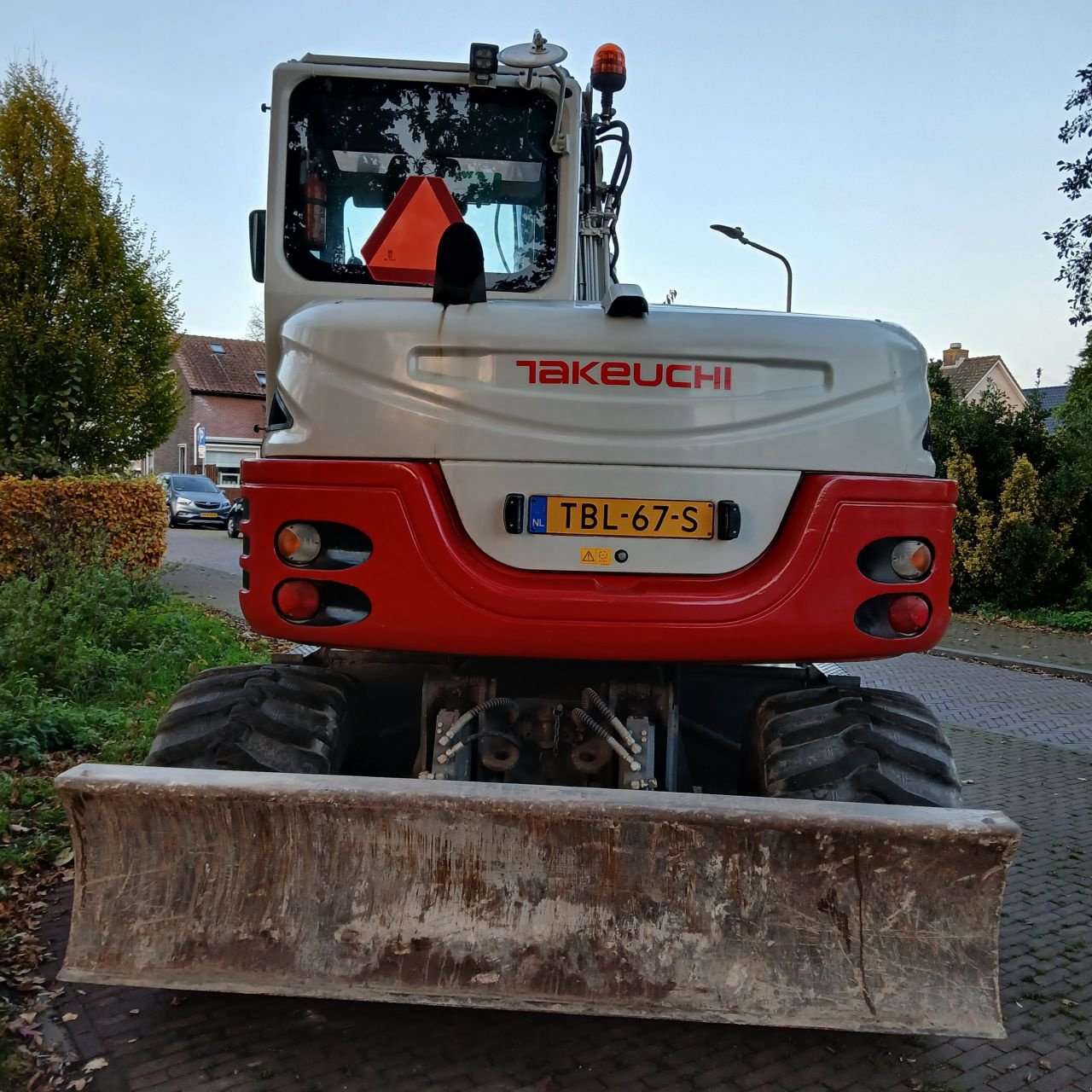 Mobilbagger des Typs Takeuchi TB295W., Gebrauchtmaschine in Alblasserdam (Bild 2)