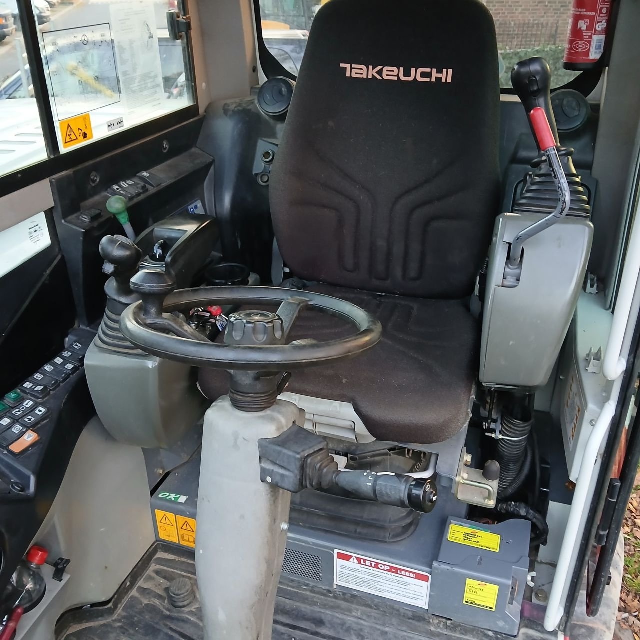 Mobilbagger des Typs Takeuchi TB295W., Gebrauchtmaschine in Alblasserdam (Bild 5)