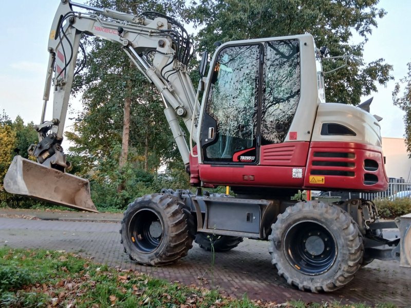 Mobilbagger типа Takeuchi TB295W., Gebrauchtmaschine в Alblasserdam (Фотография 1)