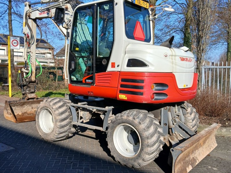 Mobilbagger del tipo Takeuchi TB295W, Gebrauchtmaschine en Alblasserdam (Imagen 1)