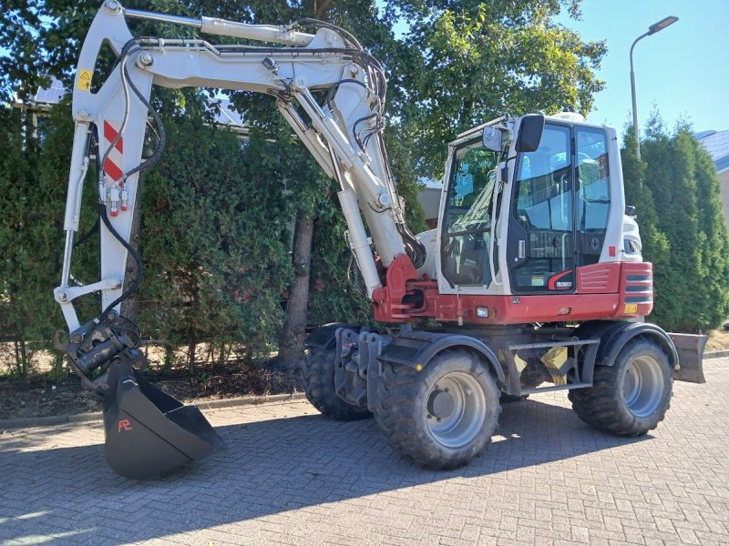 Mobilbagger des Typs Takeuchi TB295W, Gebrauchtmaschine in Westwoud