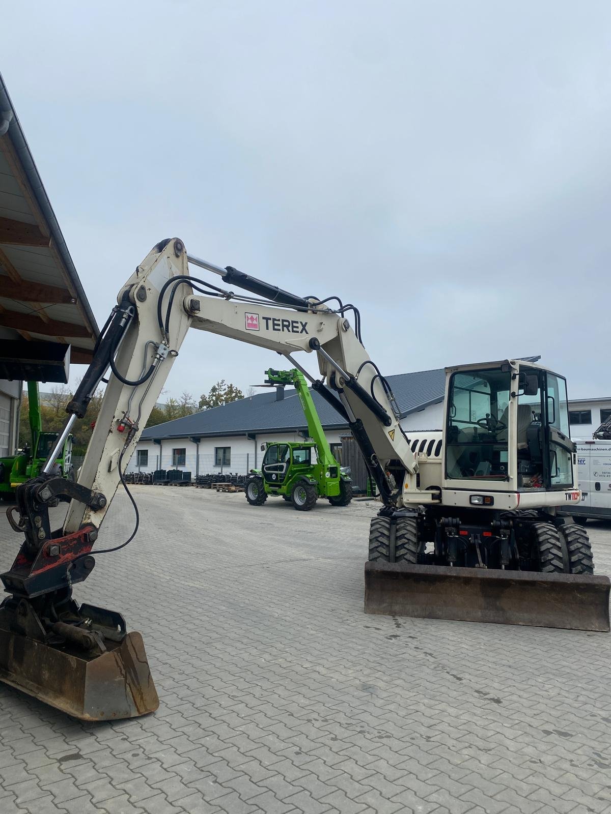 Mobilbagger типа Terex TW 110, Gebrauchtmaschine в Altheim (Фотография 3)