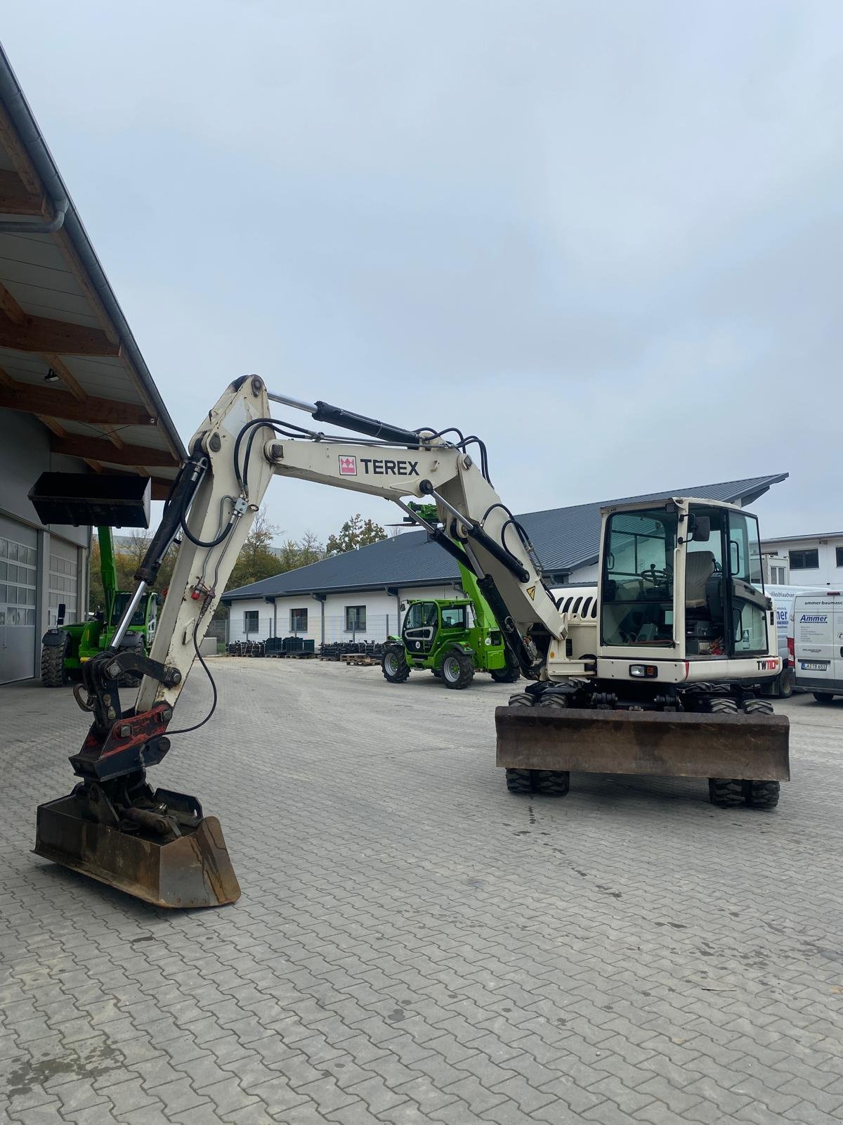 Mobilbagger типа Terex TW 110, Gebrauchtmaschine в Altheim (Фотография 5)