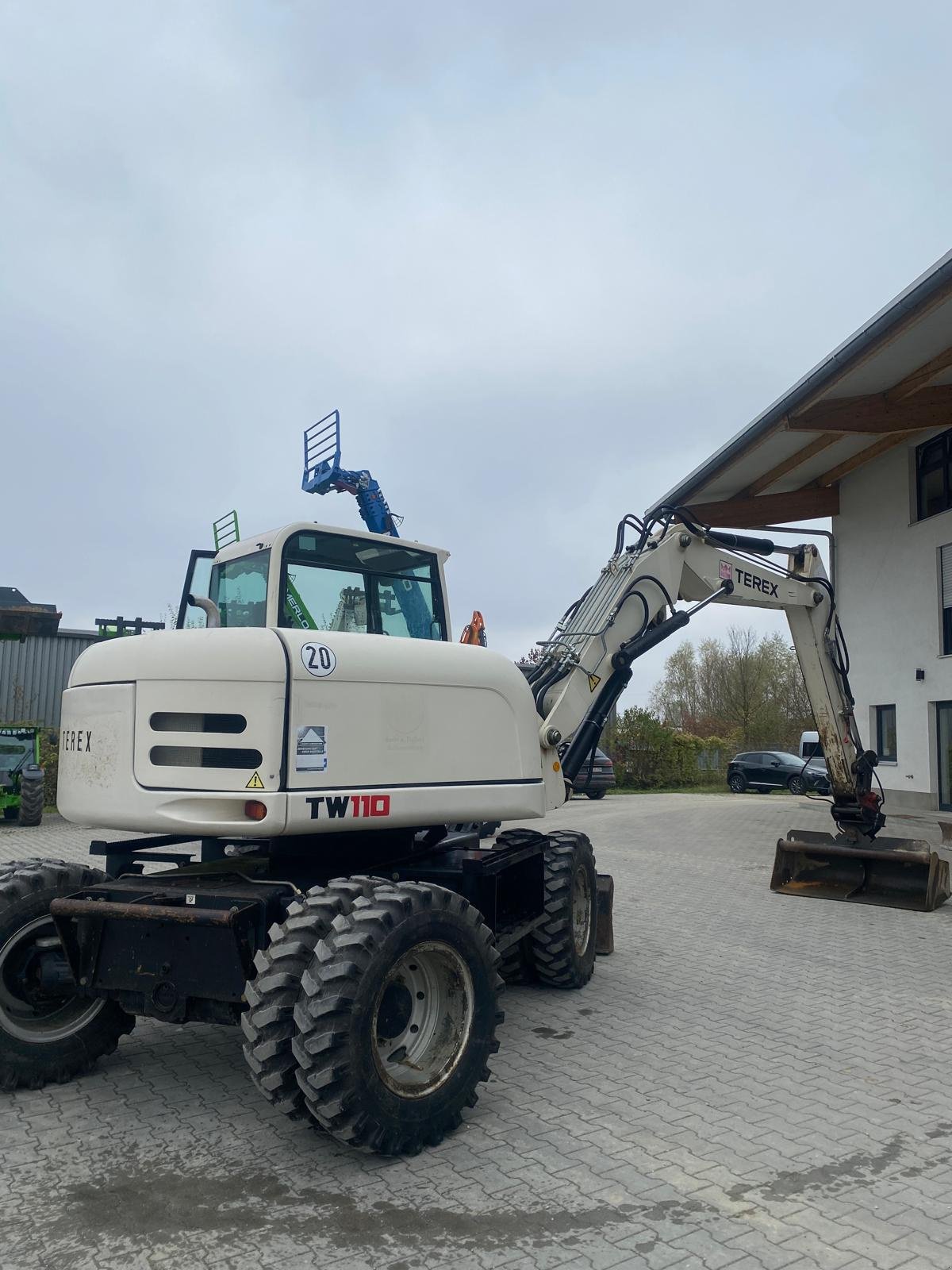 Mobilbagger типа Terex TW 110, Gebrauchtmaschine в Altheim (Фотография 9)