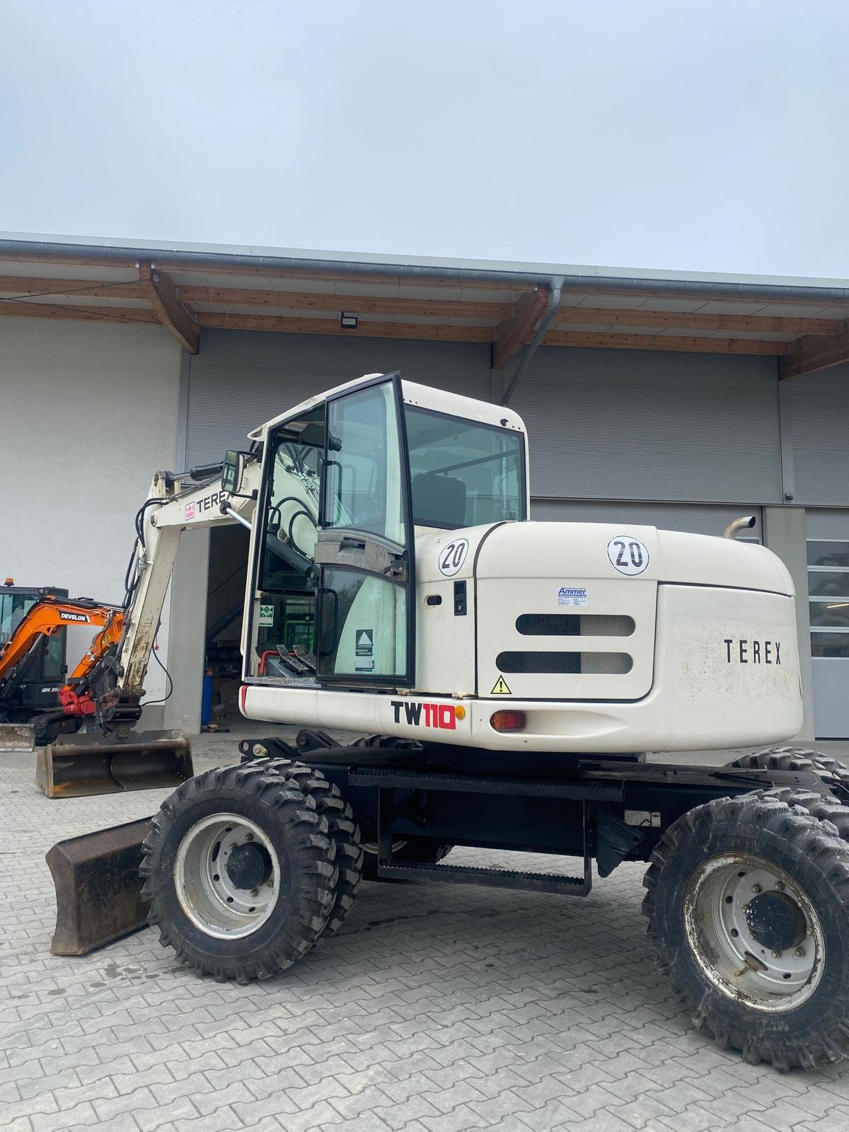 Mobilbagger типа Terex TW 110, Gebrauchtmaschine в Altheim (Фотография 11)