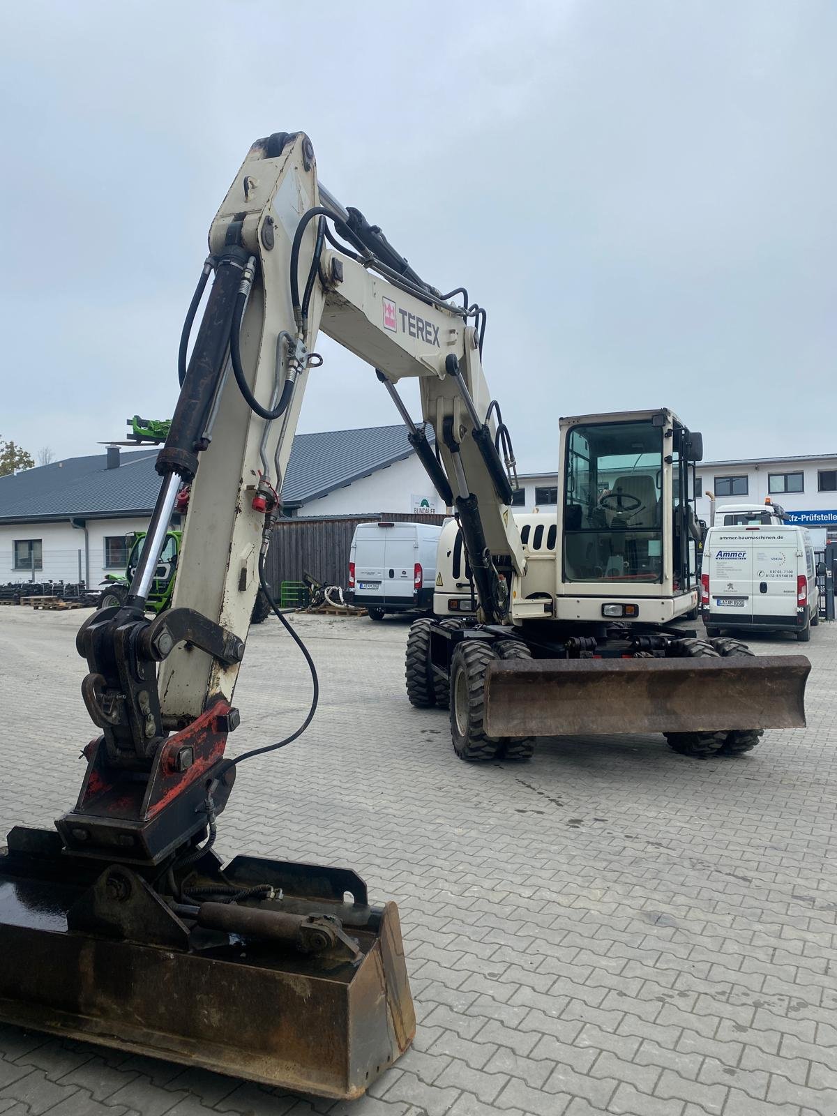 Mobilbagger типа Terex TW 110, Gebrauchtmaschine в Altheim (Фотография 13)