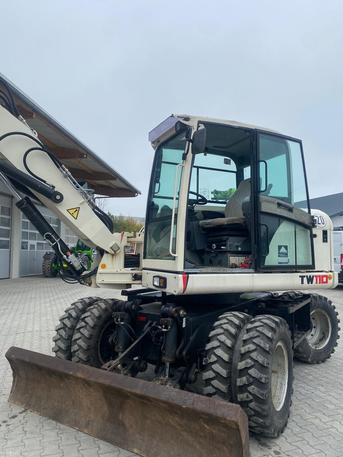 Mobilbagger типа Terex TW 110, Gebrauchtmaschine в Altheim (Фотография 14)