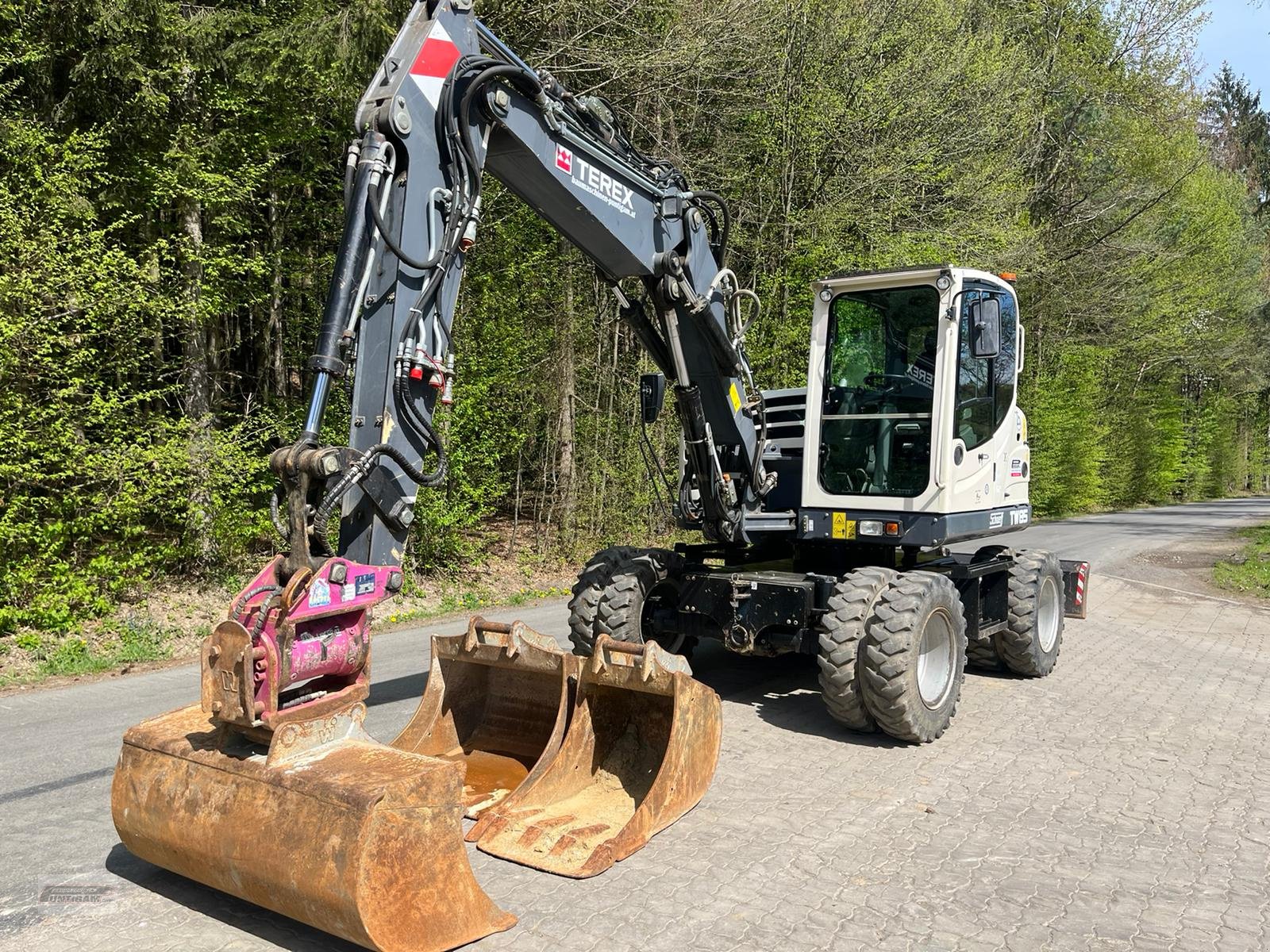 Mobilbagger typu Terex TW 85, Gebrauchtmaschine v Deutsch - Goritz (Obrázek 3)