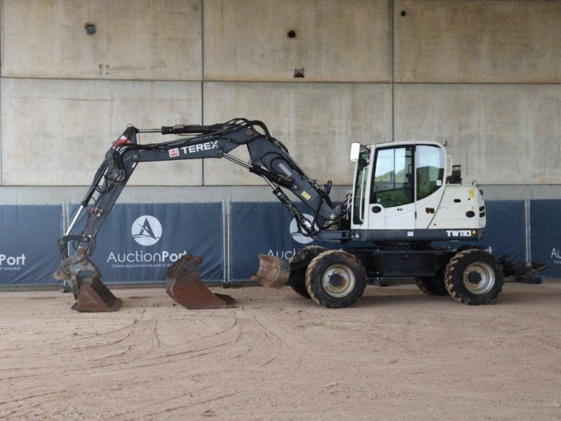 Mobilbagger van het type Terex TW110, Gebrauchtmaschine in Antwerpen (Foto 1)