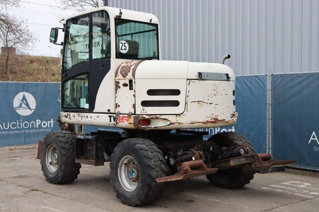 Mobilbagger van het type Terex TW85, Gebrauchtmaschine in Antwerpen (Foto 4)