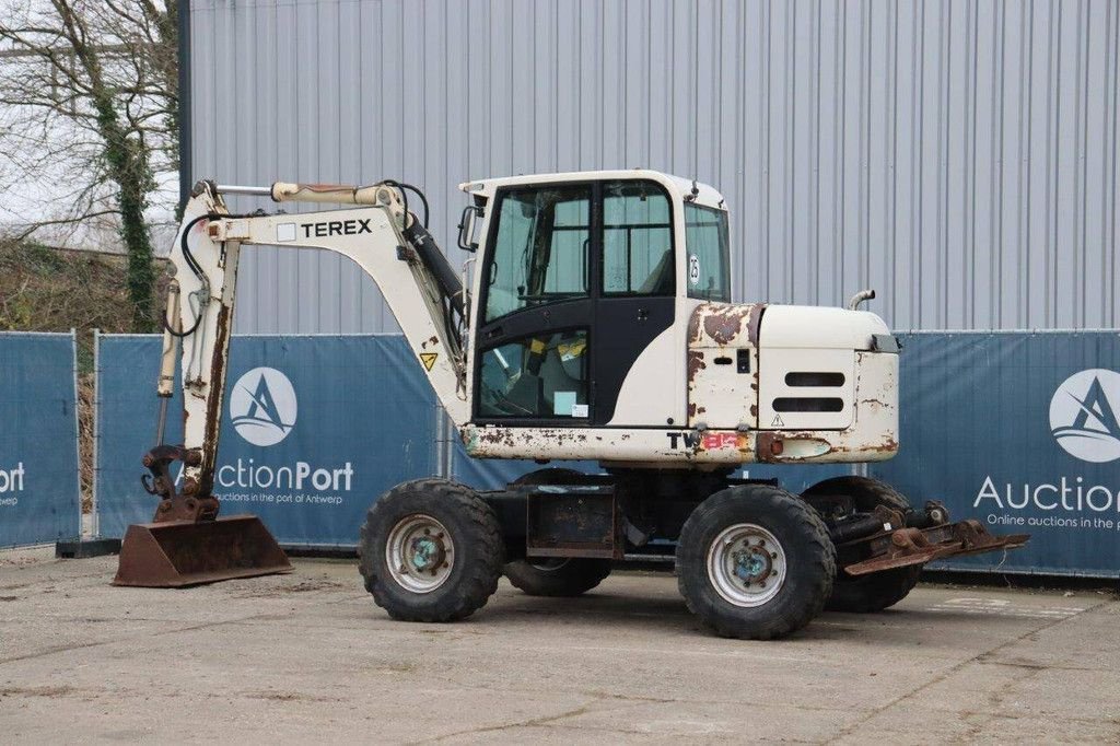 Mobilbagger van het type Terex TW85, Gebrauchtmaschine in Antwerpen (Foto 3)