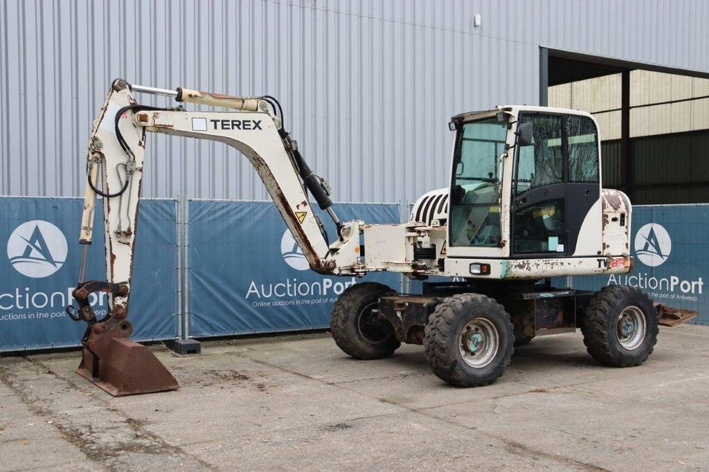 Mobilbagger van het type Terex TW85, Gebrauchtmaschine in Antwerpen (Foto 10)