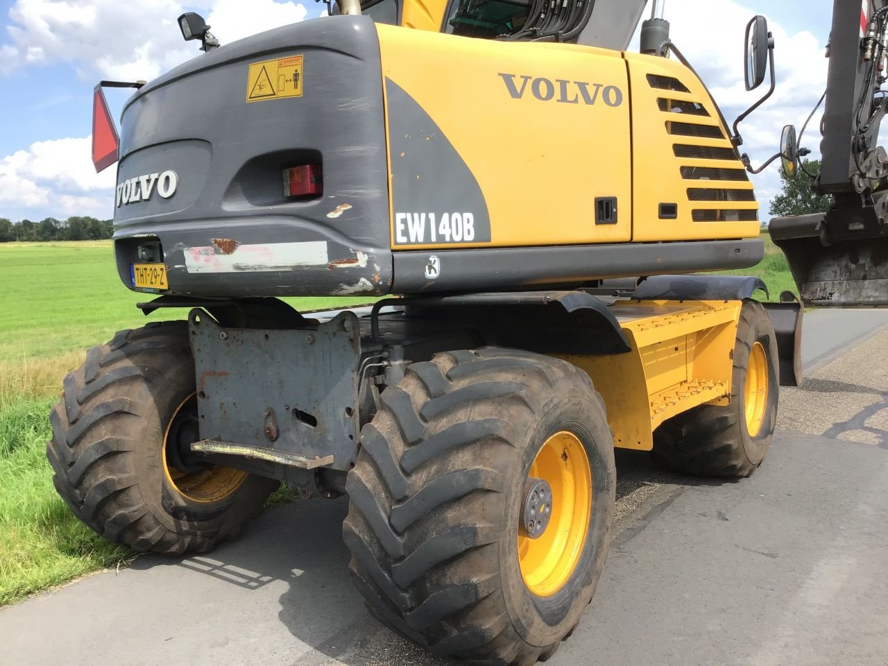 Mobilbagger του τύπου Volvo EW140B, Gebrauchtmaschine σε Overschild (Φωτογραφία 3)