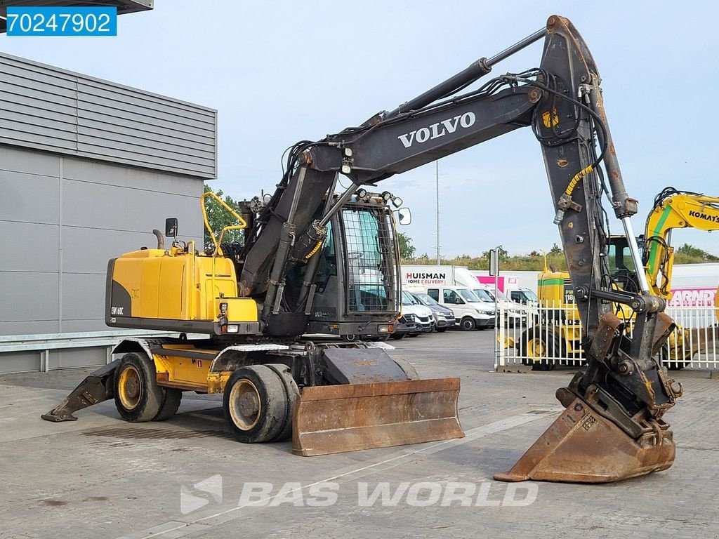 Mobilbagger du type Volvo EW160 C OUTRIGGERS AND BLADE, Gebrauchtmaschine en Veghel (Photo 5)