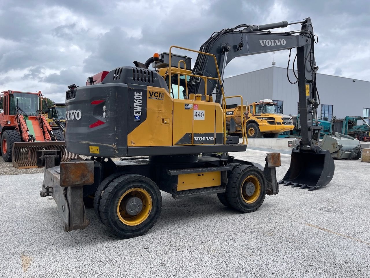 Mobilbagger typu Volvo EW160E, Gebrauchtmaschine v Holten (Obrázek 3)