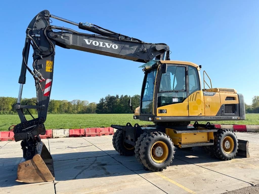 Mobilbagger del tipo Volvo EW210D - Tilting Bucket / Triple Boom, Gebrauchtmaschine en Veldhoven (Imagen 2)