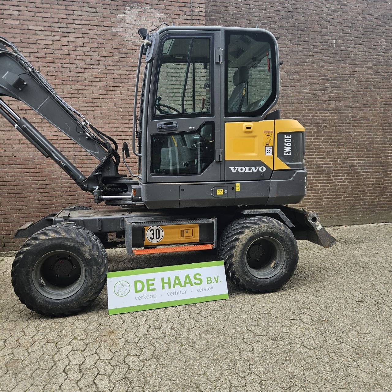 Mobilbagger tip Volvo EW60E, Gebrauchtmaschine in EDE (Poză 2)