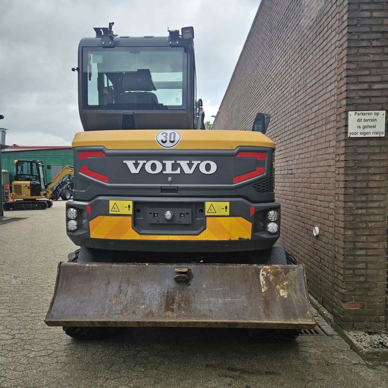 Mobilbagger des Typs Volvo EW60E, Gebrauchtmaschine in EDE (Bild 3)