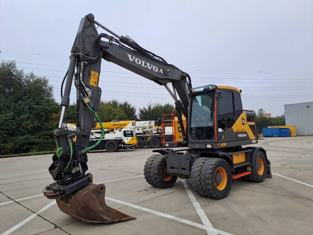 Mobilbagger a típus Volvo EWR 150 E (steelwrist + 4 bucket + forks), Gebrauchtmaschine ekkor: Stabroek (Kép 8)