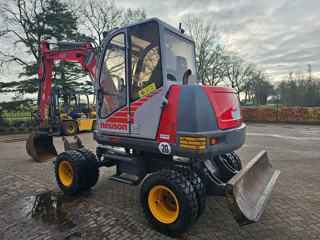 Mobilbagger des Typs Wacker Neuson 6502 mobiele graafmachine minigraver nl kenteken, Gebrauchtmaschine in Scherpenzeel (Bild 4)