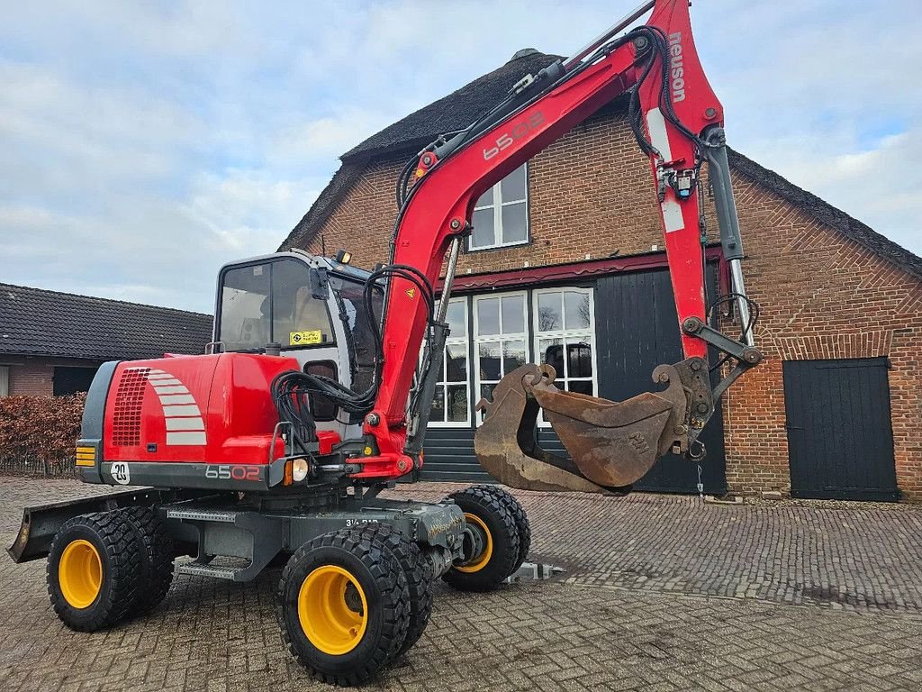 Mobilbagger des Typs Wacker Neuson 6502 mobiele graafmachine minigraver nl kenteken, Gebrauchtmaschine in Scherpenzeel (Bild 3)