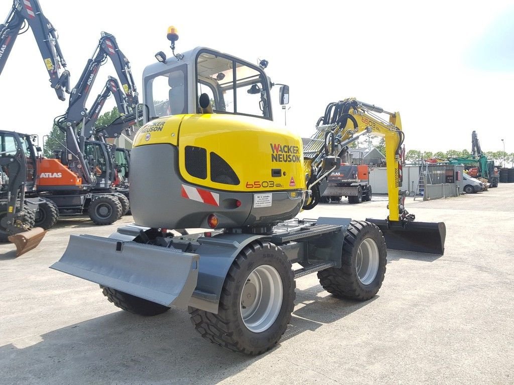 Mobilbagger van het type Wacker Neuson 6503-2, Gebrauchtmaschine in Zetten (Foto 3)