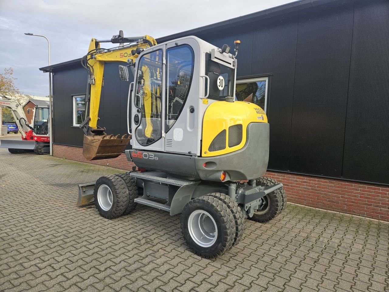 Mobilbagger Türe ait Wacker Neuson 6503-2, Gebrauchtmaschine içinde Haaksbergen (resim 8)