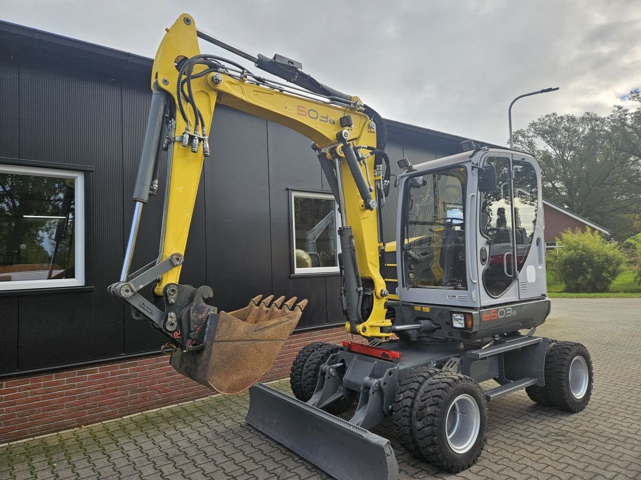 Mobilbagger des Typs Wacker Neuson 6503-2, Gebrauchtmaschine in Haaksbergen (Bild 4)