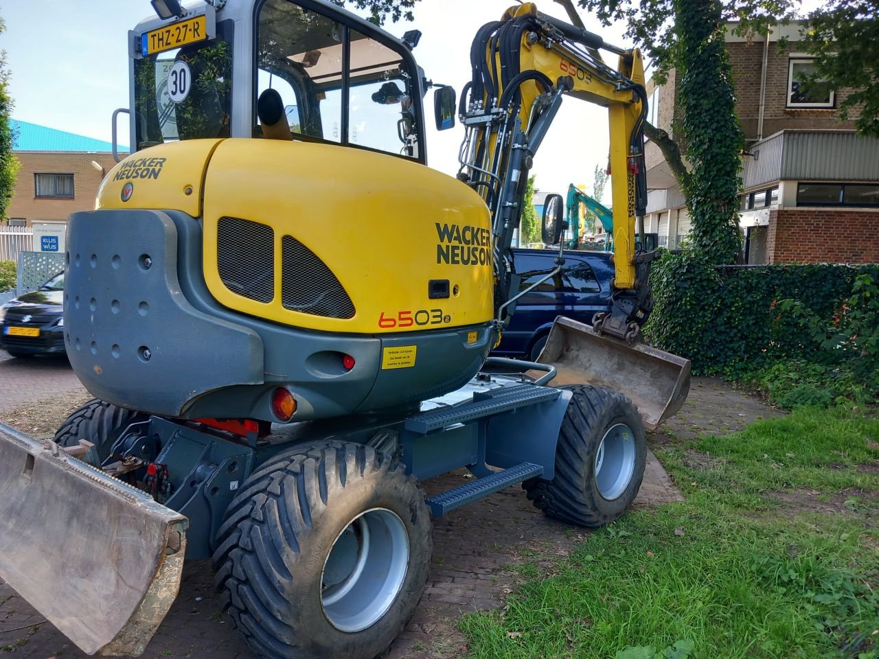 Mobilbagger del tipo Wacker Neuson 6503, Gebrauchtmaschine en Alblasserdam (Imagen 9)